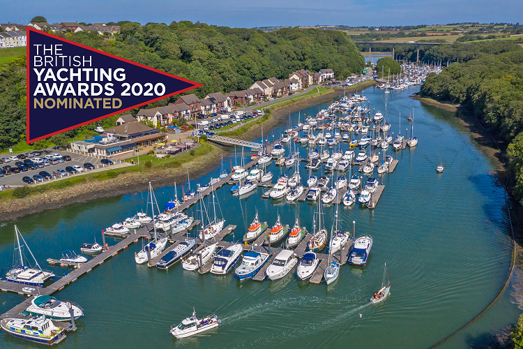 Neyland Yacht Haven nominated in British Yachting Awards