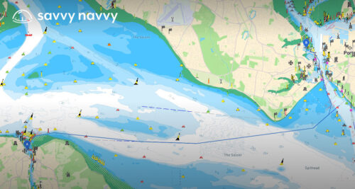 Cowes Yacht Haven to Royal Clarence Marina – Sailing Route Guide (7 NM)
