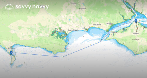 Portland Marina to Cowes Yacht Haven – Sailing Route Guide (46 NM)